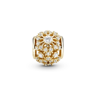 Foto 2 | Foto 2 | Charm Pandora Oro 14k Calado Centelleante Joya Original 750838cz Baño De Oro 14k Joyería De Lujo Para Mujer Ideal Para Regalo