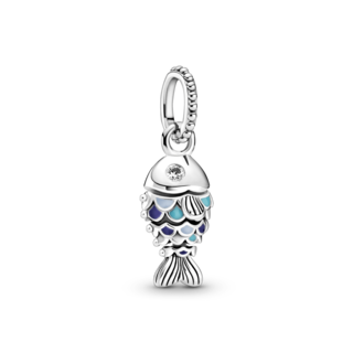 Foto 1 | Foto 1 | Charm Pandora Colgante Pez Con Escamas Azules Joya Original 799428c01 Joyería De Lujo Para Mujer Ideal Para Regalo Elegante