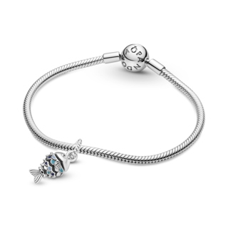 Foto 5 | Foto 5 | Charm Pandora Colgante Pez Con Escamas Azules Joya Original 799428c01 Joyería De Lujo Para Mujer Ideal Para Regalo Elegante