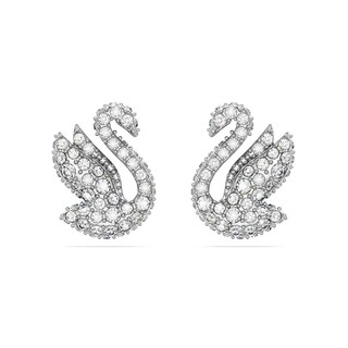 Foto 2 | Foto 2 | Pendientes De Botón Swarovski Iconic Swan Cisne Rodio 5647873 Joyería De Lujo Para Mujer Ideal Para Regalo Elegante