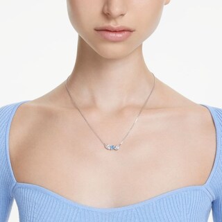 Foto 6 | Foto 6 | Colgante Swarovski Mesmera Tallas Mixtas Azul Baño De Rodio 5668276 Joyería De Lujo Para Mujer Ideal Para Regalo Elegante