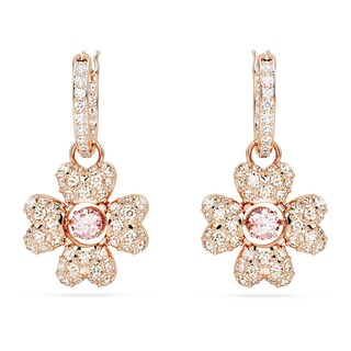 Foto 2 | Foto 2 | Pendientes Swarovski Idyllia Trébol Blancos Baño Tono Rosa 5674212 Joyería De Lujo Para Mujer Ideal Para Regalo Elegante