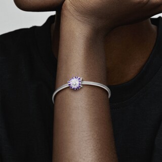 Foto 7 | Foto 7 | Charm Pandora Margarita Morada Joya Original Para Mujer 798775c02 Joyería De Lujo Para Mujer Ideal Para Regalo Elegante