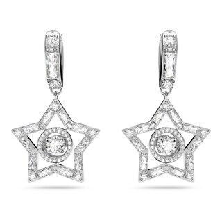Foto 1 | Foto 1 | Pendientes Swarovski De Aro Stella Blanco Baño De Rodio 5617767 Joyería De Lujo Para Mujer Ideal Para Regalo Elegante
