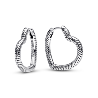 Foto 1 | Foto 1 | Aretes De Aro Con Charm De Corazón Pandora Moments Esterlina 292236c00 Colección Pandora Moments Original Joyería De Lujo