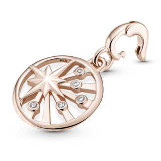 Foto 4 | Foto 4 | Medallón Pandora Rayos De Vida Recubrimiento Oro Rosa 14k Me 789676c01 Baño De Oro Rosa 14k Línea Pandora Me Auténtica Joyería
