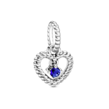 Charm Pandora Colgante Corazón De Abalorio Azul Mar 798854c12 Joyería De Lujo Para Mujer Ideal Para Regalo Elegante