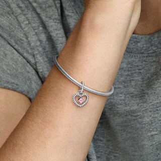 Foto 4 | Foto 4 | Charm Pandora Colgante Corazón De Abalorio Rosa Pétalo 798854c09 Joyería De Lujo Para Mujer Ideal Para Regalo Elegante