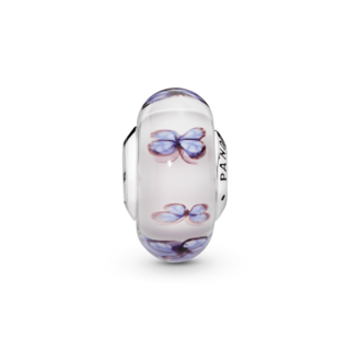 Foto 2 | Foto 2 | Charm Pandora De Cristal Murano Mariposa Rosa Joya Original 797893 Joyería De Lujo Para Mujer Ideal Para Regalo Elegante