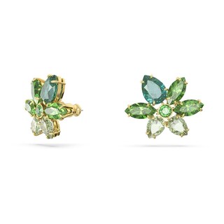Foto 2 | Foto 2 | Pendientes Swarovski De Botón Gema Tallas Mixtas Flor Oro 5658400 Baño De Oro 14k Joyería De Lujo Para Mujer Ideal Para Regalo