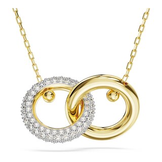 Foto 1 | Foto 1 | Colgante Swarovski Dextera Bucle Entrelazado Blanco Oro 5668820 Baño De Oro 14k Joyería De Lujo Para Mujer Ideal Para Regalo