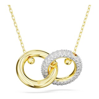 Foto 4 | Foto 4 | Colgante Swarovski Dextera Bucle Entrelazado Blanco Oro 5668820 Baño De Oro 14k Joyería De Lujo Para Mujer Ideal Para Regalo