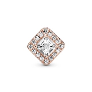 Foto 2 | Foto 2 | Charm Pandora Cuadrado Con Halo Brillante Recubrimiento 14k 786206cz Joyería De Lujo Para Mujer Ideal Para Regalo Elegante