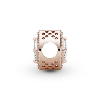 Foto 3 | Foto 3 | Charm Pandora Cuadrado Con Halo Brillante Recubrimiento 14k 786206cz Joyería De Lujo Para Mujer Ideal Para Regalo Elegante