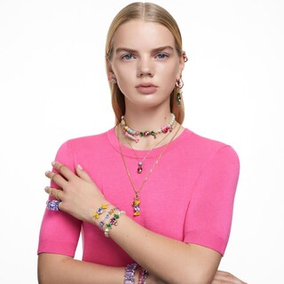 Foto 5 | Foto 5 | Pendientes Swarovski De Aro Matrix Talla Baguette Rosa 5657726 Joyería De Lujo Para Mujer Ideal Para Regalo Elegante