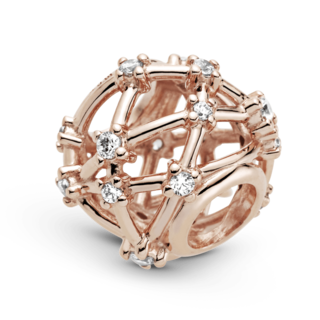 Foto 4 | Foto 4 | Charm Pandora Recubrimiento En Oro Rosa De 14k Calado 789240c01 Baño De Oro Rosa 14k Joyería De Lujo Para Mujer Ideal