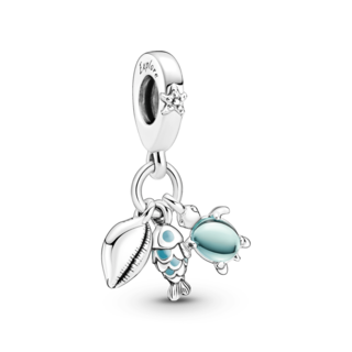 Foto 1 | Foto 1 | Charm Pandora Colgante Triple Pescado Tortuga De Mar Concha 791697c01 Joyería De Lujo Para Mujer Ideal Para Regalo Elegante