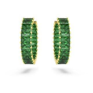 Foto 2 | Foto 2 | Pendientes Swarovski De Aro Matrix Talla Baguette Oro 5658651 Baño De Oro 14k Joyería De Lujo Para Mujer Ideal Para Regalo