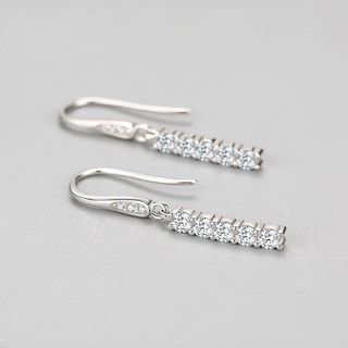 Foto 2 | Foto 2 | Aretes Largos con Circonias