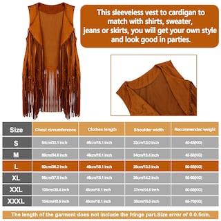 Foto 3 | Foto 3 | Set De Disfraces Frienda, 6 Unidades, Trajes Hippie De Los Años 60 Y 70 Para Mujer - Venta Internacional.