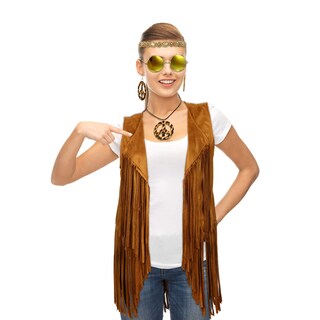 Foto 4 | Foto 4 | Set De Disfraces Frienda, 6 Unidades, Trajes Hippie De Los Años 60 Y 70 Para Mujer - Venta Internacional.