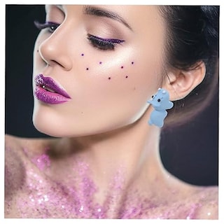 Foto 3 | Foto 3 | Aretes Para Niñas High Monaco Mxpph-001 1 Pieza Azul