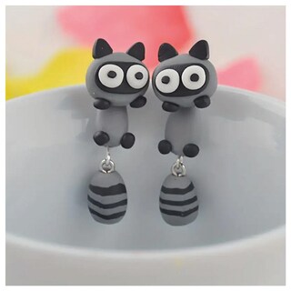 Foto 3 | Foto 3 | Aretes Practicos High Monaco Mxenz-004 4 Piezas Gris