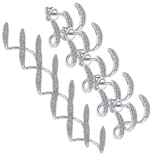 Foto 2 | Foto 2 | Aretes Elegantes Ventdepot Mxurv-005 5 Piezas Plata