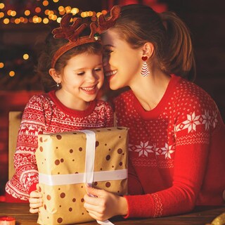 Foto 5 | Foto 5 | Pendientes Acrílicos Con Forma De Pastel De Árbol De Navidad Para Mujer - Venta Internacional.