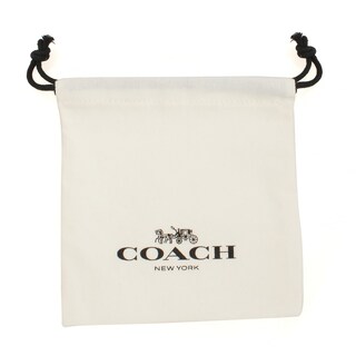 Foto 5 | Foto 5 | Pendientes Coach Signature Acolchados Huggie Crystal/rhodium Para Mujer - Venta Internacional.