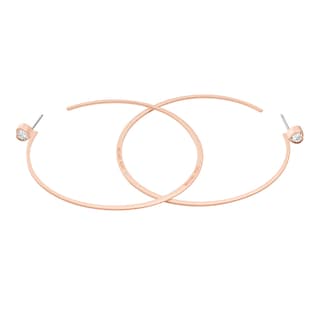Foto 2 | Foto 2 | Pendientes Michael Kors Hoop de Acero Inoxidable en Oro Rosa para Mujer - Venta Internacional