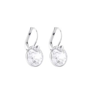 Foto 2 | Foto 2 | Pendientes Swarovski Bella Drop Con Cristales Blancos Rodiados - Venta Internacional.