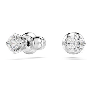 Foto 2 | Foto 2 | Pendientes Perforados Swarovski Attract Con Cristales De Talla Redonda - Venta Internacional.