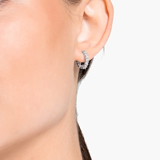 Foto 5 | Foto 5 | Pendientes Swarovski Matrix Vittore En Forma De Miniaro Con Cristal Blanco - Venta Internacional.