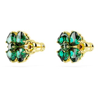Foto 3 | Foto 3 | Pendientes De Tuerca Swarovski Idyllia En Tono Dorado Con Piedras Verdes - Venta Internacional.