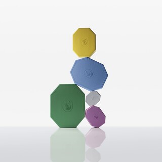 Foto 6 | Foto 6 | Pendientes De Cristal Verde Con Forma De Flor Perforada Con Forma De Gema De Swarovski - Venta Internacional.