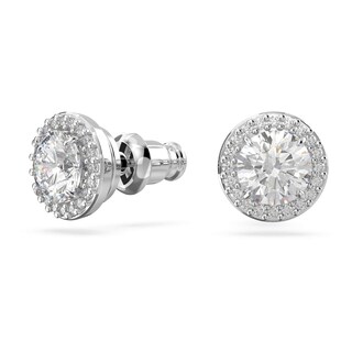 Foto 2 | Foto 2 | Pendientes Swarovski Constella Con Cristales Blancos Rodiados - Venta Internacional.