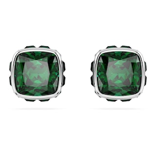 Foto 1 | Foto 1 | Pendientes De Tuerca Con Piedra Natal De Mayo De Swarovski Con Piedra Verde - Venta Internacional.