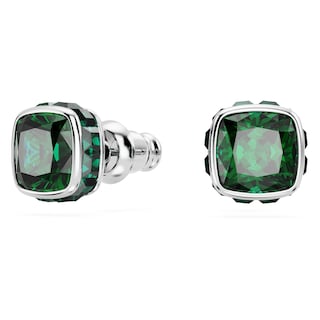 Foto 2 | Foto 2 | Pendientes De Tuerca Con Piedra Natal De Mayo De Swarovski Con Piedra Verde - Venta Internacional.