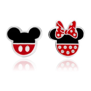 Foto 1 | Foto 1 | Pendientes Disney Que No Coinciden Con Mickey Y Minnie Mouse Para Niñas - Venta Internacional.