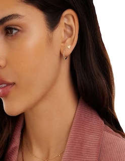 Foto 4 | Foto 4 | 12 Aretes De Laminado Oro 14k + Termo De Agua Güish