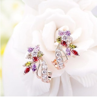 Foto 4 | Foto 4 | ''un Xtellar Par De Pendientes Cúbica Aretes Clásica Joyería Regalo Ideal Para Mujeres