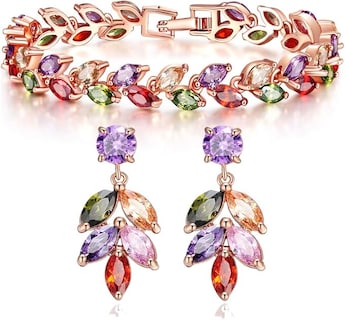 Foto 1 | Foto 1 | ''carsinel Xtellar Rose Y Oro Transparente Plateó Las Mujer Coloreadas