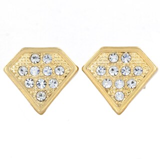 Foto 1 | Foto 1 | Pendientes West Coast Jewelry Elya De Cristal Dorado Para Mujer - Venta Internacional.