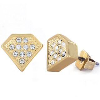 Foto 2 | Foto 2 | Pendientes West Coast Jewelry Elya De Cristal Dorado Para Mujer - Venta Internacional.
