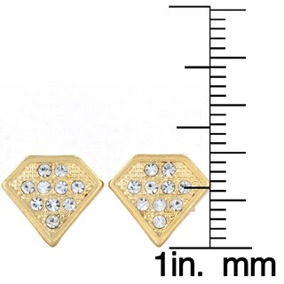 Foto 3 | Foto 3 | Pendientes West Coast Jewelry Elya De Cristal Dorado Para Mujer - Venta Internacional.