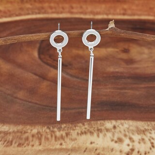 Foto 2 | Foto 2 | Pendientes West Coast Jewelry Elya En Tono Plateado Pulido - Venta Internacional.