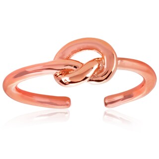 Foto 2 | Foto 2 | Anillo West Coast Jewelry Elya Knot, Brazalete Chapado En Oro Rosa - Venta Internacional.