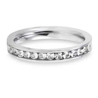 Foto 2 | Foto 2 | Anillo West Coast Jewelry Elya De Acero Inoxidable Con Circonita De 2,5 Mm - Venta Internacional.