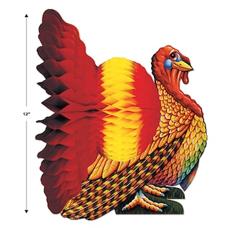 Foto 2 | Foto 2 | Pañuelos Coloridos Beistle Para Centro De Mesa Con Forma De Pavo, Paquete De 2 - Venta Internacional.